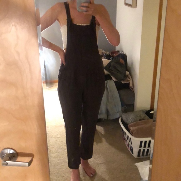 Olive Aritzia overalls - Picture 2 of 3